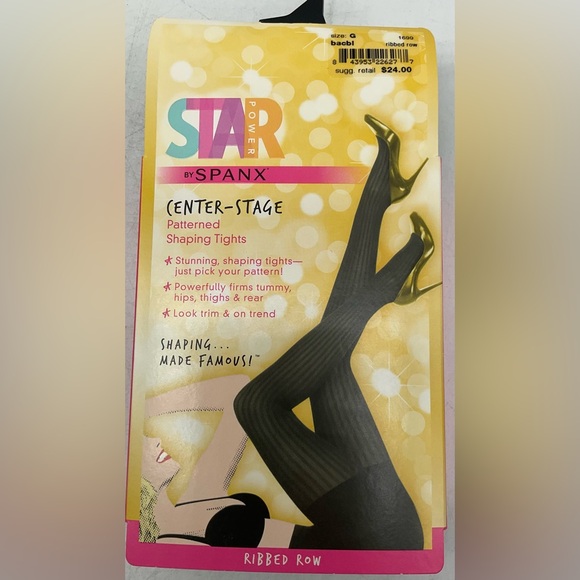 Star Power By Spanx 3 Pack Shaping Tights Size C Black - Picture 2 of 3